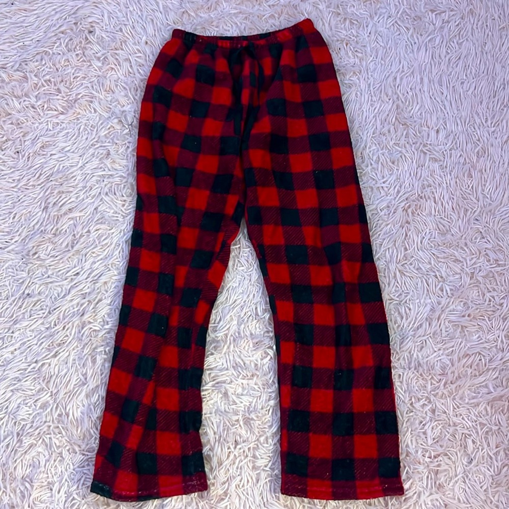 Plaid pajama pants